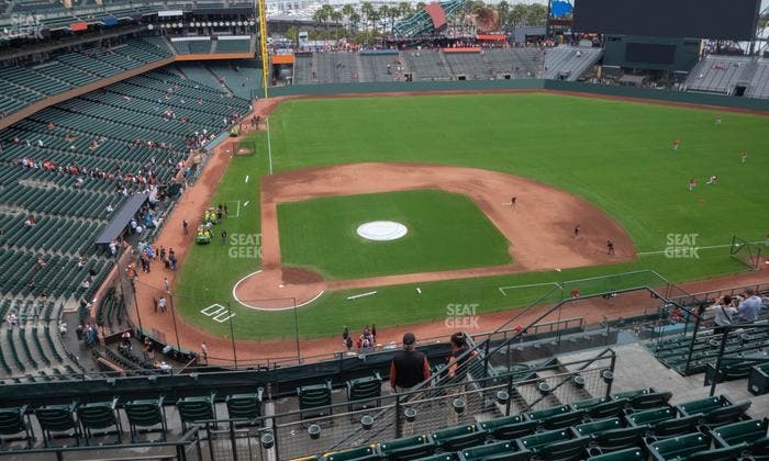 Oracle Park - Section View Reserved 311 Seat View