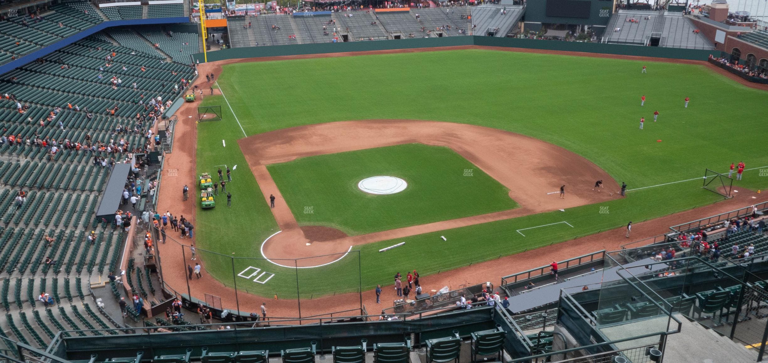 Oracle Park - Section View Reserved 312 Seat View