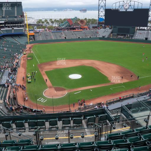 Oracle Park - Section View Reserved 312 Seat View