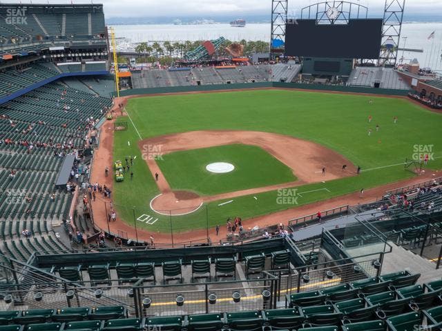 Oracle Park - Section View Reserved 312 Seat View
