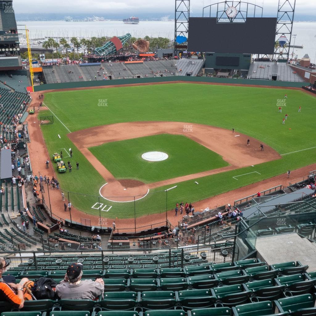 Oracle Park - Section View Reserved 313 Seat View