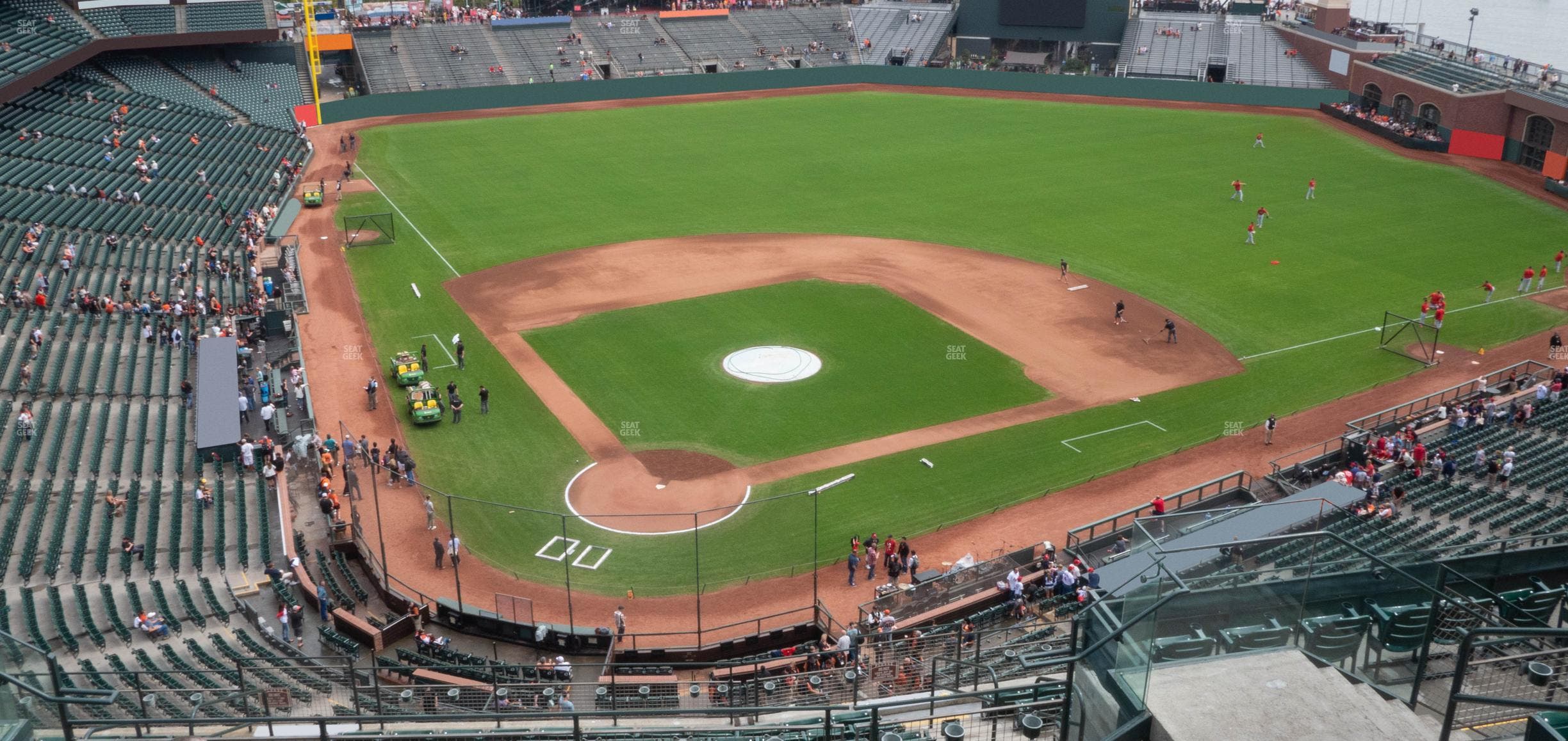 Oracle Park - Section View Reserved 313 Seat View