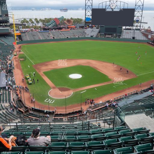 Oracle Park - Section View Reserved 313 Seat View