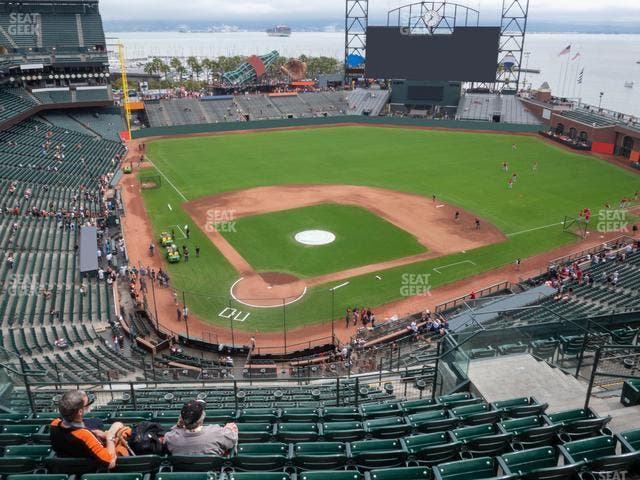 Oracle Park - Section View Reserved 313 Seat View