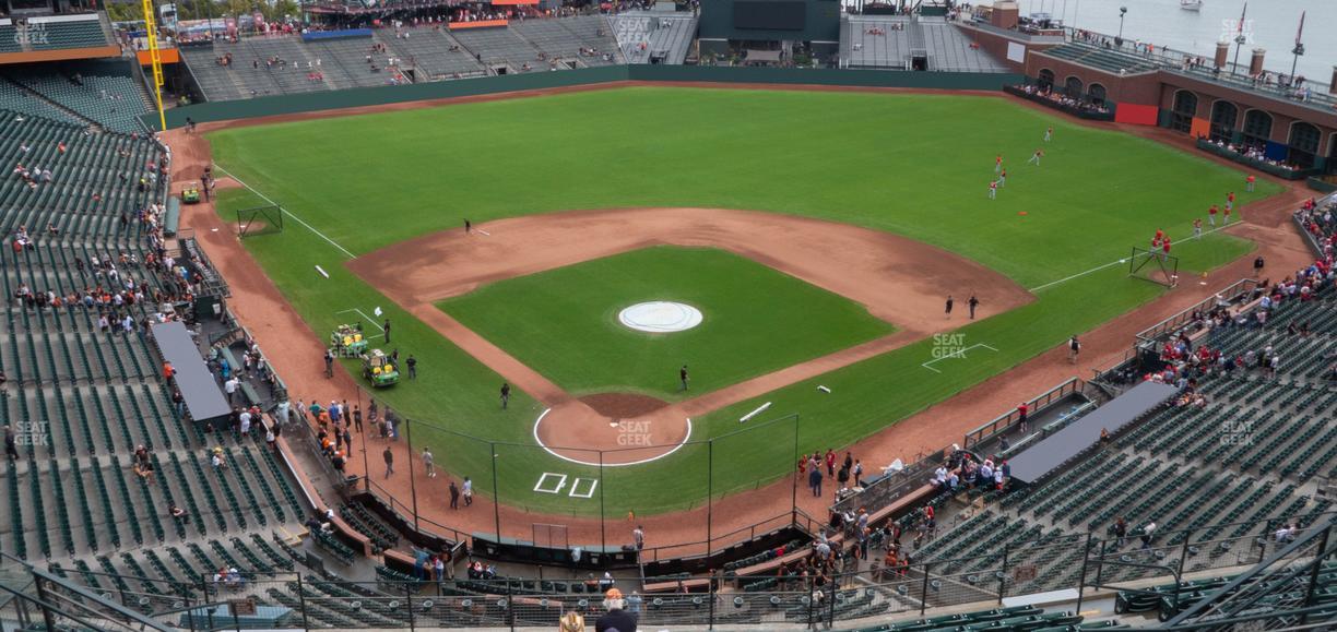 Oracle Park - Section View Reserved 314 Seat View