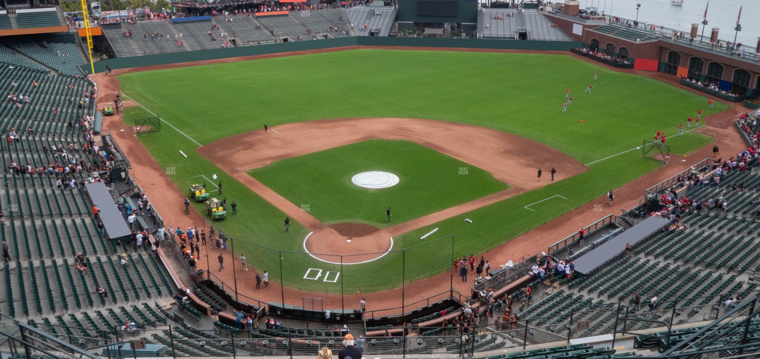 Oracle Park - Section View Reserved 314 Seat View