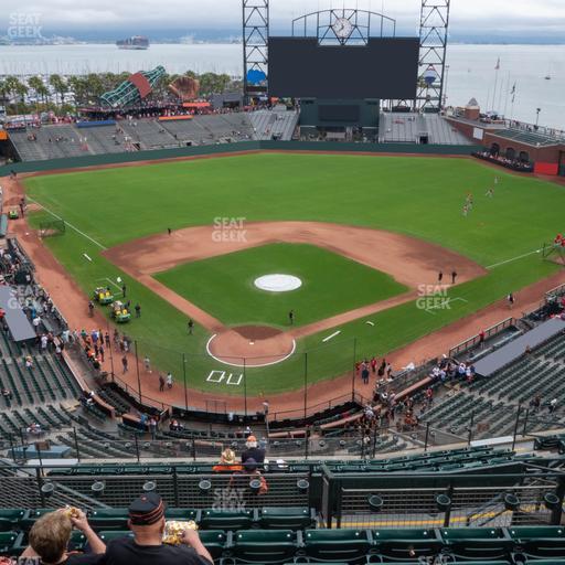Oracle Park - Section View Reserved 314 Seat View