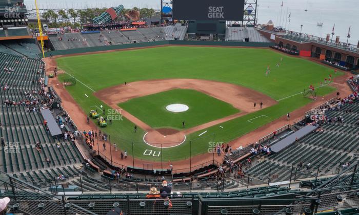 Oracle Park - Section View Reserved 314 Seat View