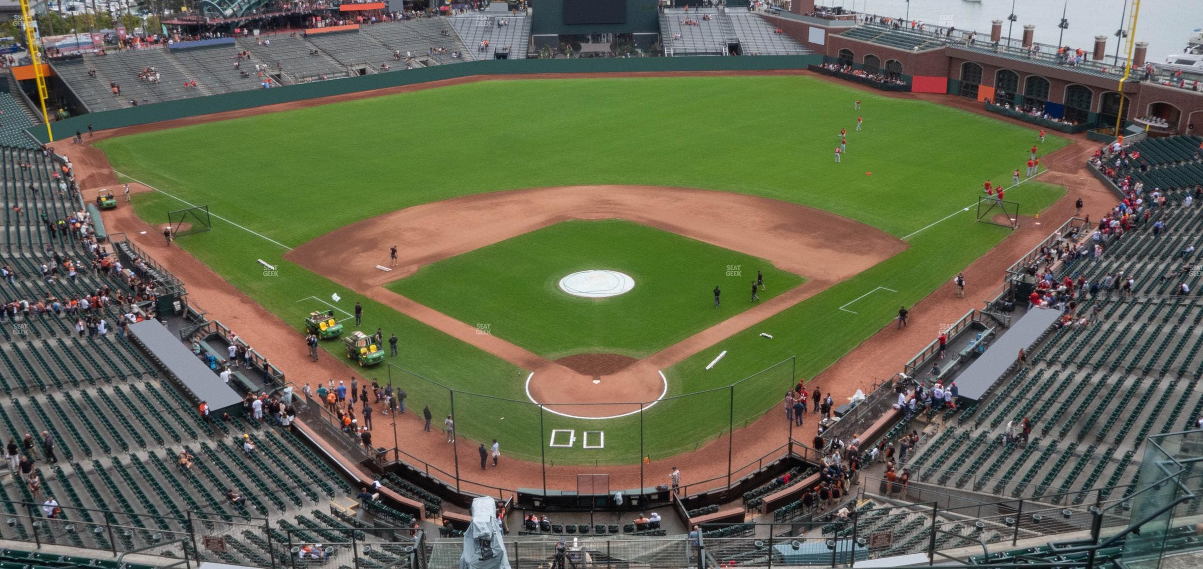 Oracle Park - Section View Reserved 315 Seat View