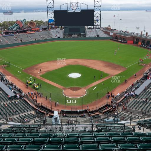Oracle Park - Section View Reserved 315 Seat View