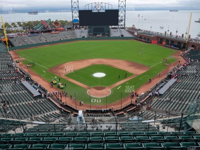 Oracle Park - Section View Reserved 315 Seat View