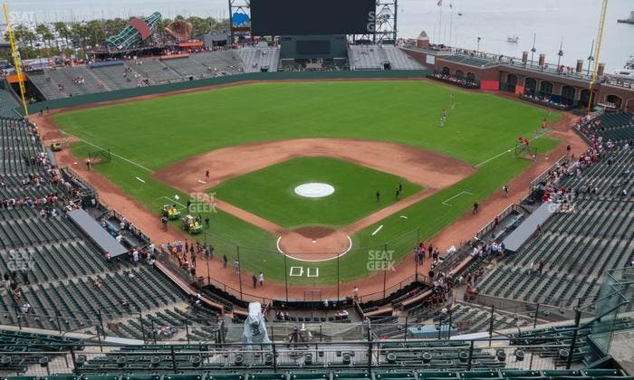 Oracle Park - Section View Reserved 315 Seat View