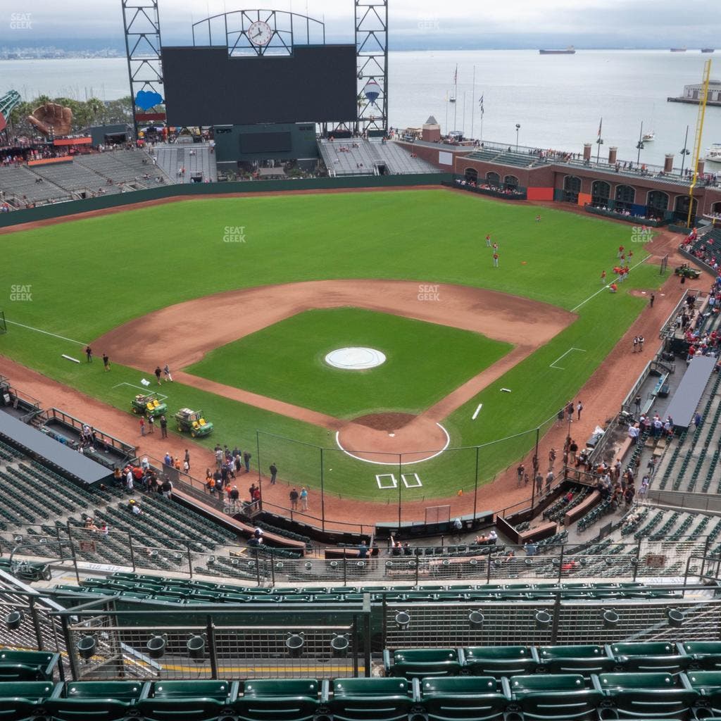 Oracle Park - Section View Reserved 317 Seat View