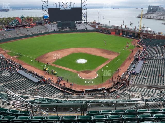 Oracle Park - Section View Reserved 317 Seat View