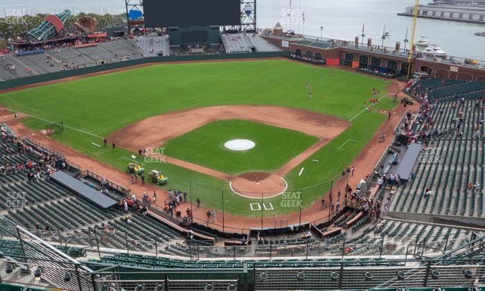 Oracle Park - Section View Reserved 317 Seat View