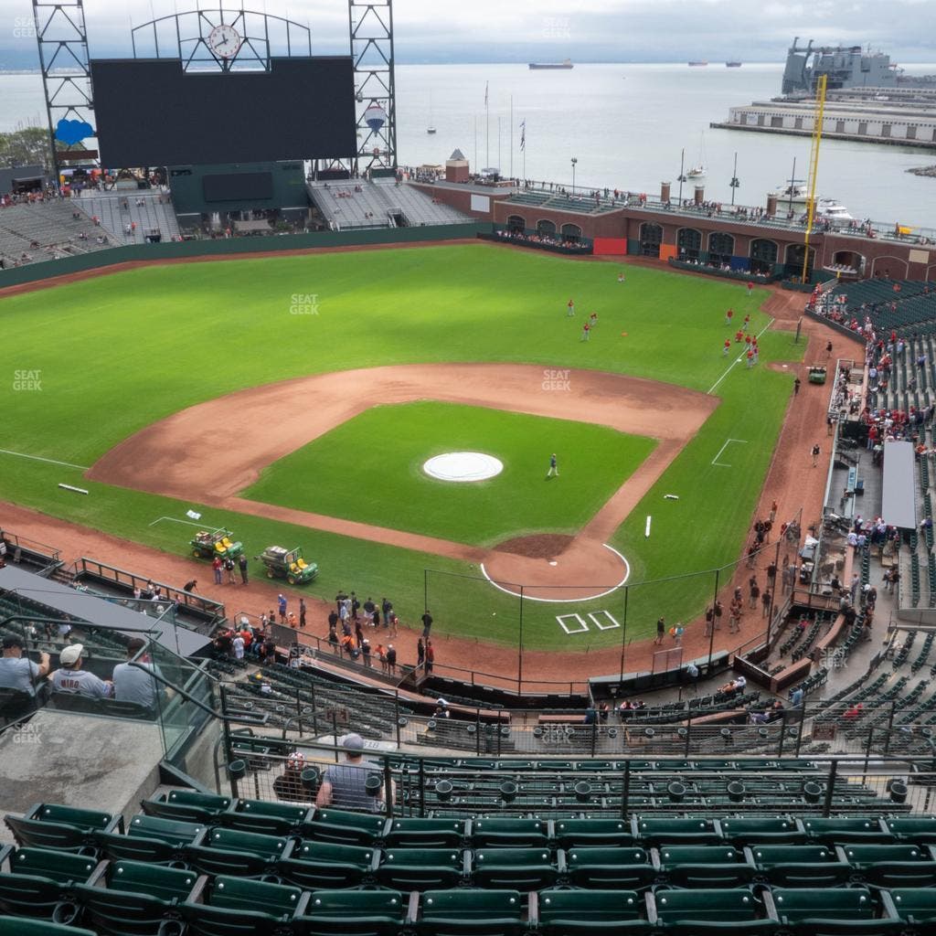 Oracle Park - Section View Reserved 318 Seat View