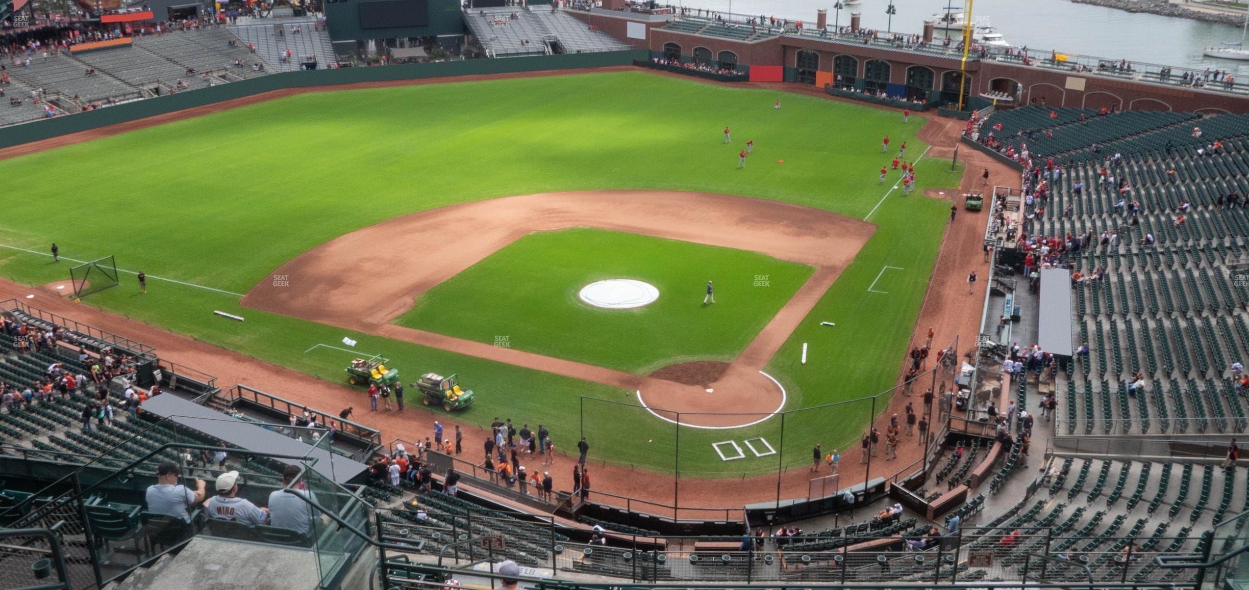 Oracle Park - Section View Reserved 318 Seat View