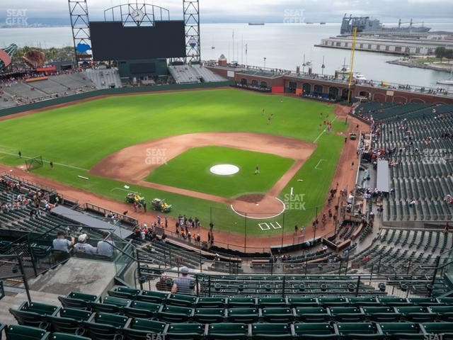 Oracle Park - Section View Reserved 318 Seat View