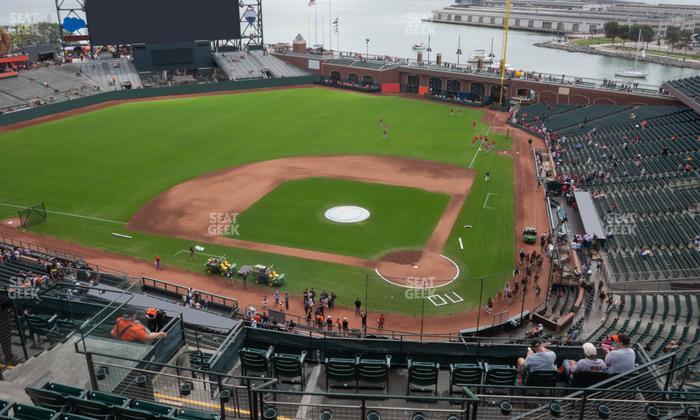 Oracle Park - Section View Reserved 319 Seat View
