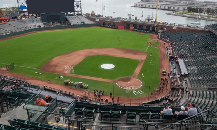 Oracle Park - Section View Reserved 319 Seat View