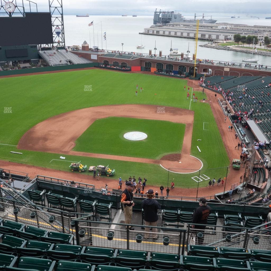 Oracle Park - Section View Reserved 320 Seat View
