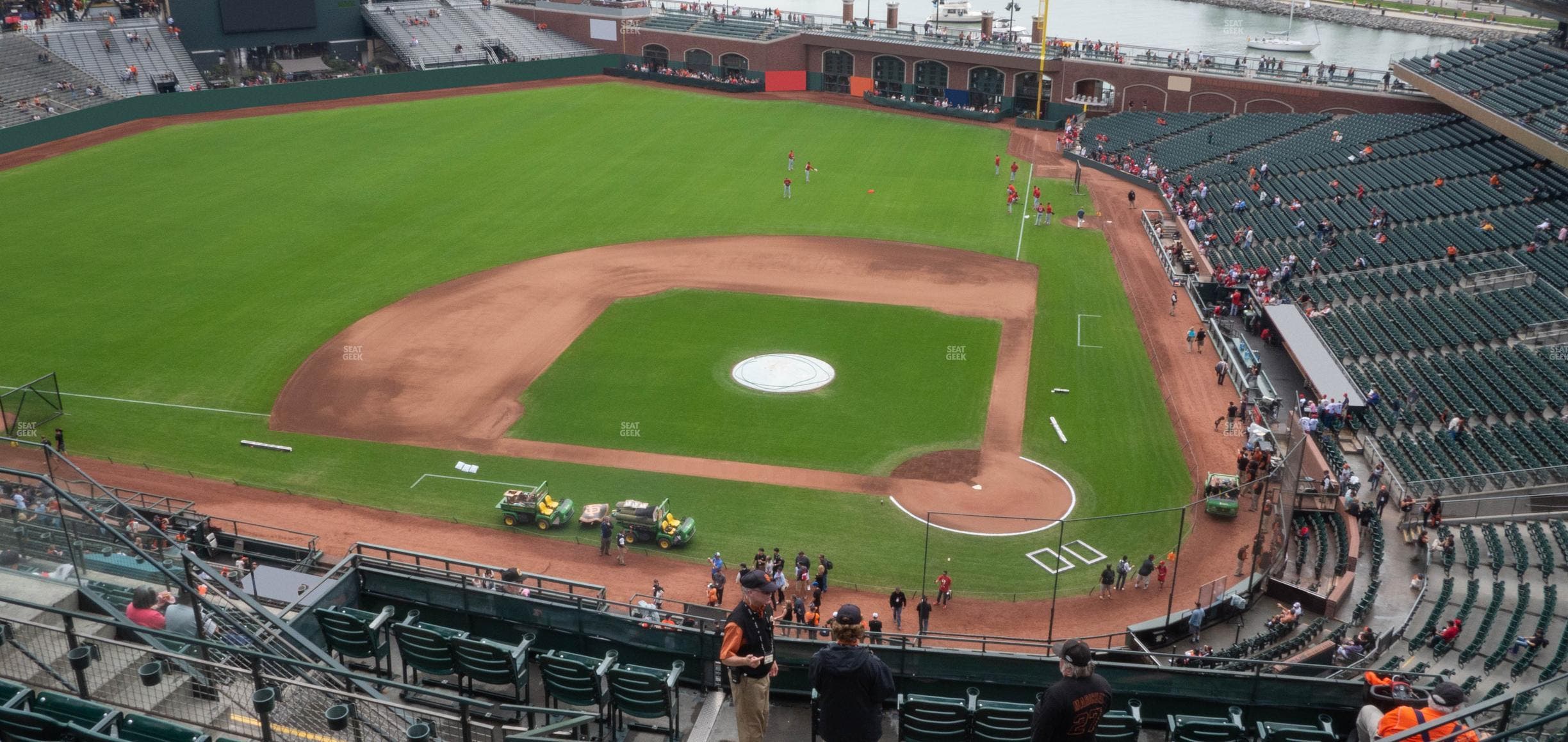Oracle Park - Section View Reserved 320 Seat View