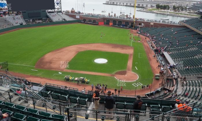 Oracle Park - Section View Reserved 320 Seat View