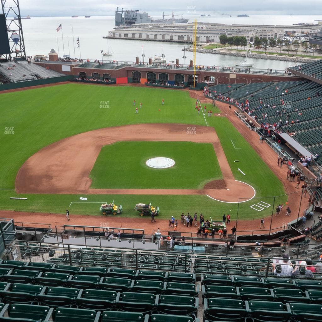 Oracle Park - Section View Reserved 321 Seat View