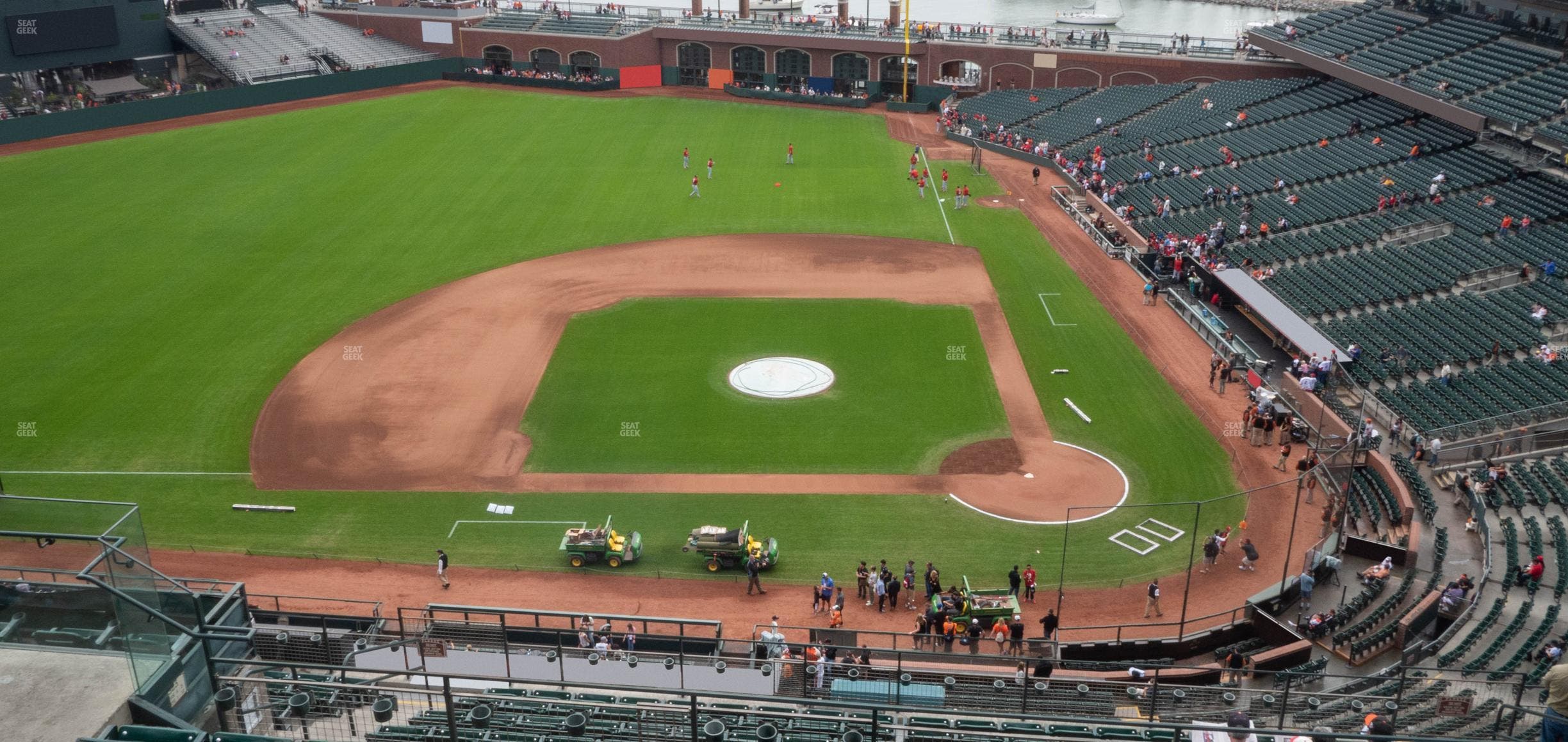 Oracle Park - Section View Reserved 321 Seat View