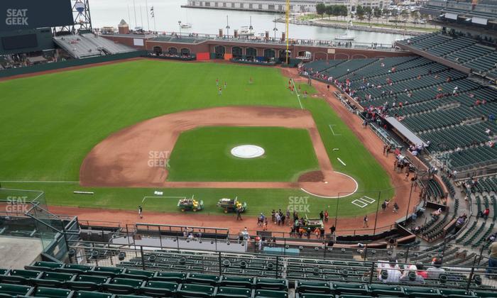 Oracle Park - Section View Reserved 321 Seat View