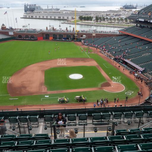 Oracle Park - Section View Reserved 323 Seat View