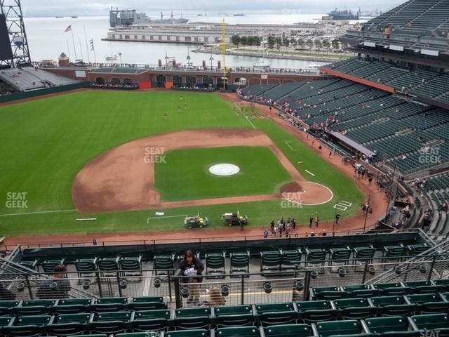 Oracle Park - Section View Reserved 323 Seat View