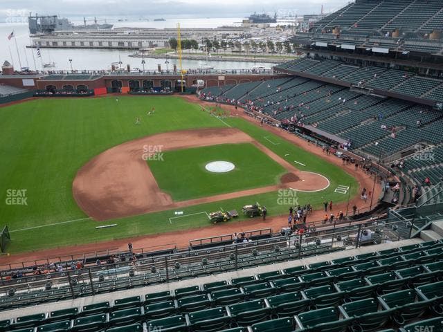 Oracle Park - Section View Reserved 324 Seat View
