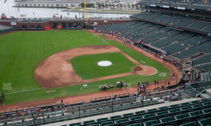 Oracle Park - Section View Reserved 324 Seat View