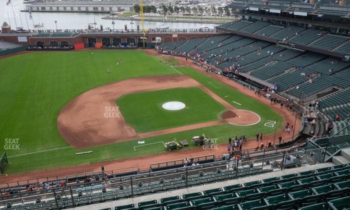Oracle Park - Section View Reserved 324 Seat View