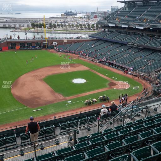 Oracle Park - Section View Reserved 325 Seat View