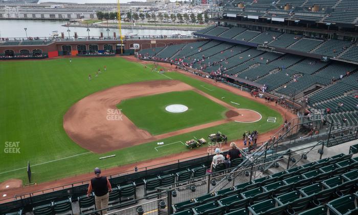Oracle Park - Section View Reserved 325 Seat View
