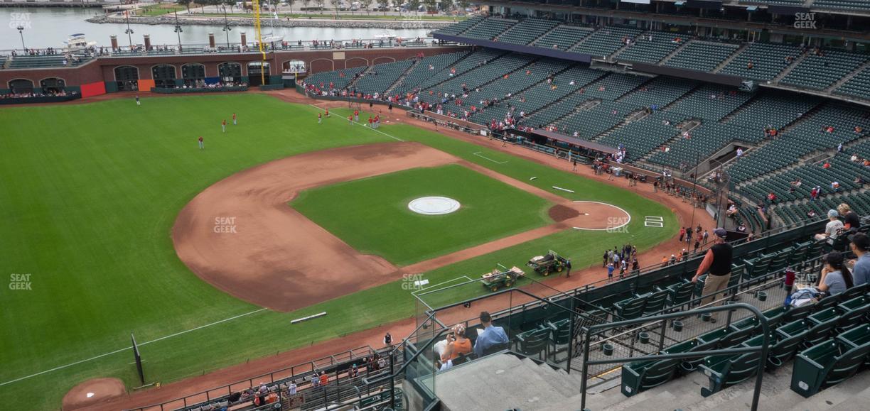 Oracle Park - Section View Reserved 326 Seat View