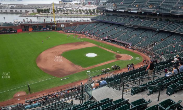 Oracle Park - Section View Reserved 326 Seat View