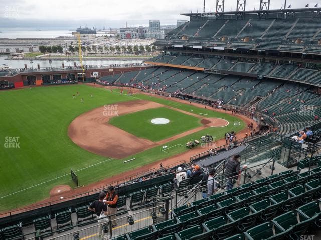 Oracle Park - Section View Reserved 327 Seat View