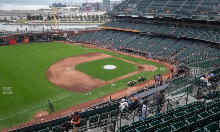 Oracle Park - Section View Reserved 327 Seat View