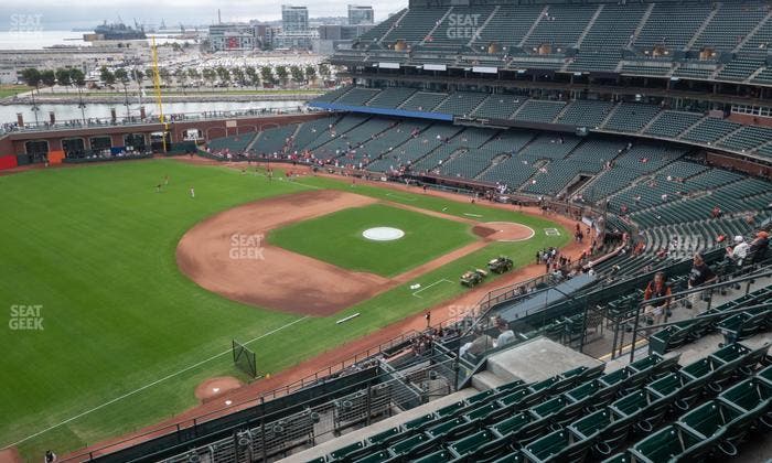 Oracle Park - Section View Reserved 328 Seat View
