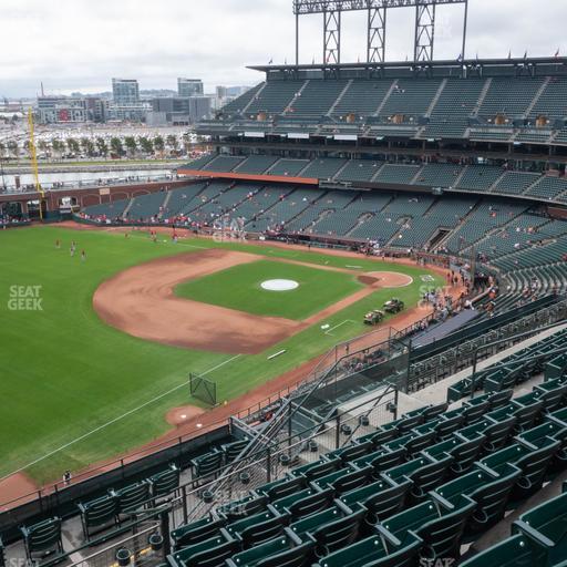 Oracle Park - Section View Reserved 330 Seat View