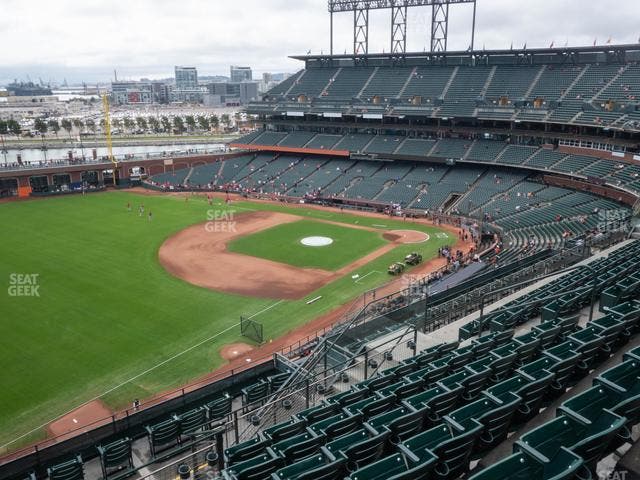 Oracle Park - Section View Reserved 330 Seat View