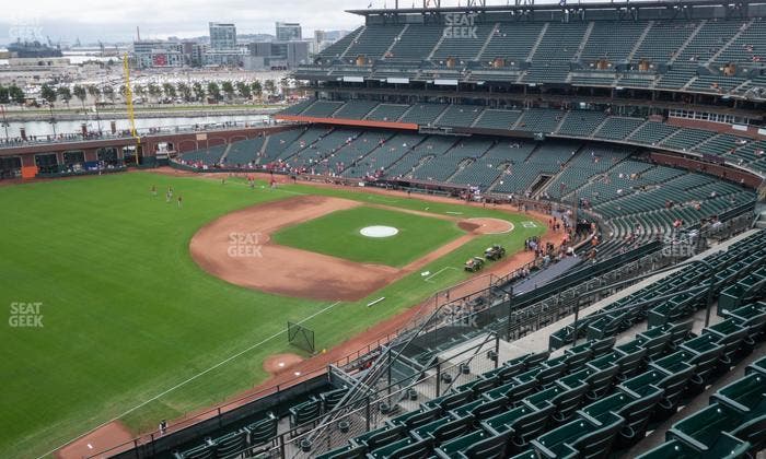 Oracle Park - Section View Reserved 330 Seat View