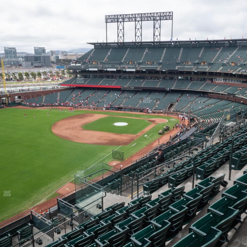 Oracle Park - Section View Reserved 332 Seat View