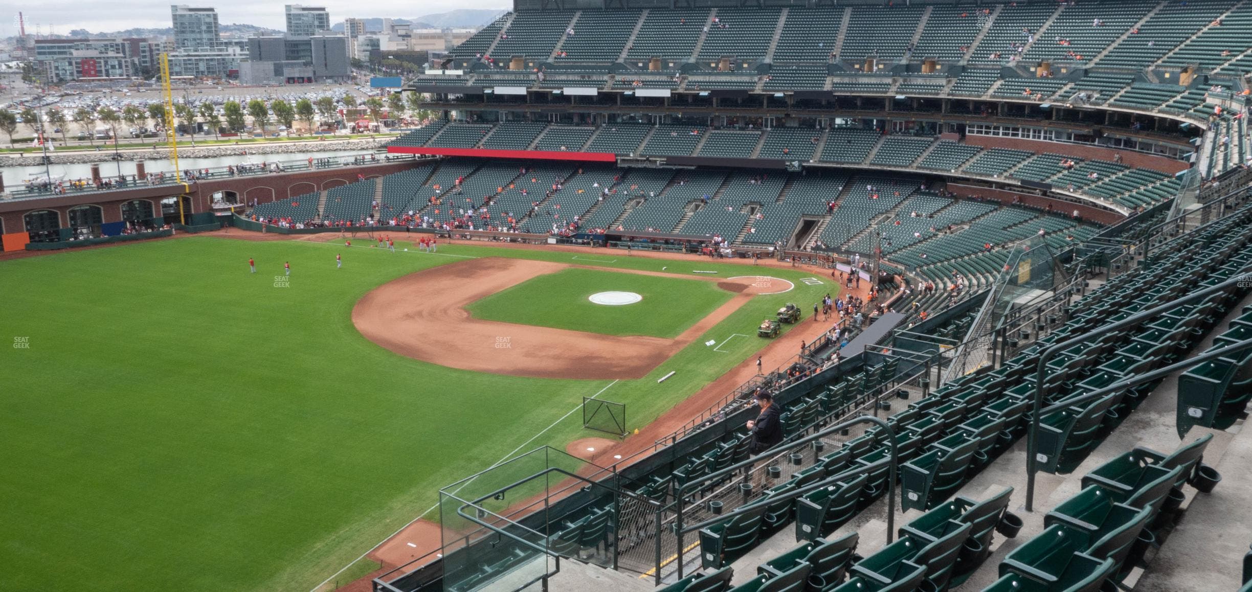 Oracle Park - Section View Reserved 332 Seat View
