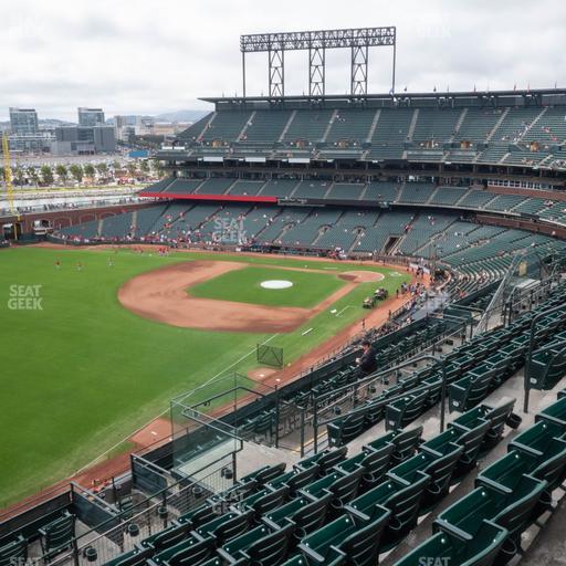 Oracle Park - Section View Reserved 332 Seat View