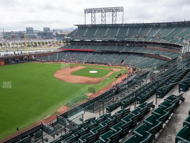 Oracle Park - Section View Reserved 332 Seat View