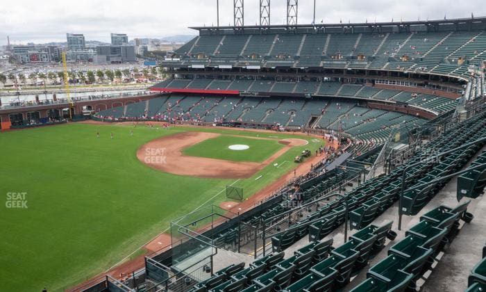 Oracle Park - Section View Reserved 332 Seat View